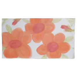 フローラストライプ 枕カバー