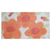 フローラストライプ 枕カバー (正面右)