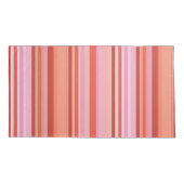 フローラストライプ 枕カバー (裏面-左)