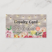 フローラストリングライツ素朴ウッドサロンロイヤリティ ロイヤリティカード (正面)