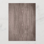 フローラストリングラ素朴イトウッド結婚ズ詳細 エンクロージャーカード (裏面)