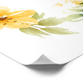 フローラストーリーブックキツネベビーシャワーへようこそ ポスター (角)