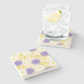 フローラストーンコースター ストーンコースター (横)