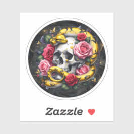 フローラスネークスカルシール。 シール