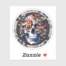 フローラスネークスカルシール。 シール