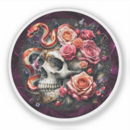 フローラスネークスカルシール。 シール