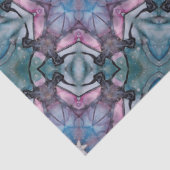 フローラスノーフレークピンクブルーグリーン 薄葉紙 (詳細)