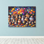 「フローラスパイスバザール」 キャンバスプリント (インサイチュ (ウッドフロア))