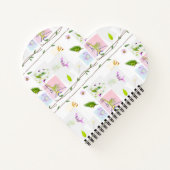 フローラスパイラルノートブック ノートブック (裏面)