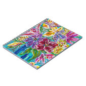 フローラスパイラルノートブック ノートブック (左側)