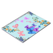 フローラスパイラル写真ノートブック ノートブック (左側)