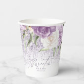 フローラスパークルSweet sixteenマウーブID912 紙コップ (正面)