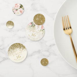 フローラスパークルSweet sixteen金ゴールドID912 コンフェッティ