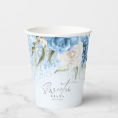 フローラスパークルSweet sixteenBlueID912 紙コップ (正面)