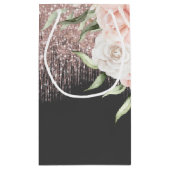 フローラスパークSweet sixteenバラ金ゴールド/Blk ID912 スモールペーパーバッグ (裏面)