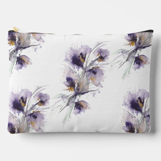 フローラスプラッシュトイレタリーバッグ アクセサリーポーチ (正面)