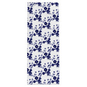 フローラスプレースタイル1、ブルーホワイトワイン抱き枕 ワインギフトバッグ (裏面)