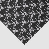 フローラスプレースタイル1、黒色白色組織ラップ 薄葉紙 (詳細)