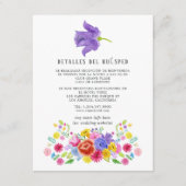 フローラスペインのフィエスタゲスト詳細エンクロージャカード エンクロージャーカード (正面)