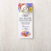 フローラスペインのフィエスタ結婚の邪魔をしない ドアノブサイン (ノブ)