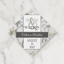 フローラスモダンリシンプルグエレガント フェイバータグ