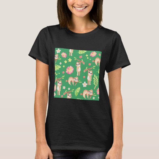 フローラスロスオングリーン Tシャツ (正面)