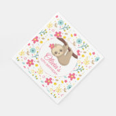 フローラスロスバースデーパーティナプキンズ スタンダードランチョンナプキン (角)