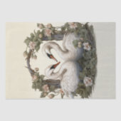 フローラスワンズヴィンテージみすぼらしいシックなデコップページ 薄葉紙 (正面)