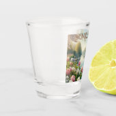 フローラスワンレイク春作品 ショットグラス (左)