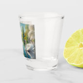 フローラスワンレイク春作品 ショットグラス (右)