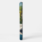 フローラスワンレイク春作品 iPhoneケース (左側面)