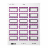 フローラスワーズ空白の住所 シール (フルシート)