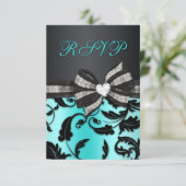 フローラスワールRSVP宝石弓 出欠カード (スタンド正面)