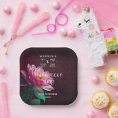 フローラス結婚スイート | 星空のナイトロマンス ペーパープレート (パーティー)