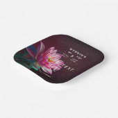 フローラス結婚スイート | 星空のナイトロマンス ペーパープレート (傾斜あり)