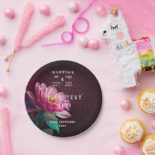 フローラス結婚スイート | 星空のナイトロマンス ペーパープレート (パーティー)