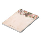 フローラス結婚タンパンクの特別な機会 ノートパッド (回転)