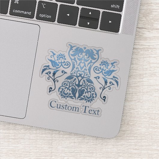 フローラセットのダマスクのアイコン シール (詳細)