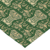 フローラセットのダマスクパターン ロングテーブルランナー (コーナー)