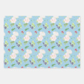 フローラセット3 ラッピングペーパーシート (正面2)