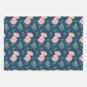 フローラセット3 ラッピングペーパーシート (正面)