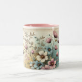 フローラセラミック製マグカップ ツートーンマグカップ (中央)