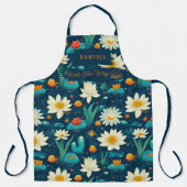 フローラセレニティゼンキッチンホワイトロータス&ポンドホテル エプロン (正面)