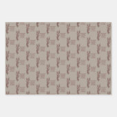 フローラセレニティ祈りの言葉 感動的 ラッピングペーパーシート (正面3)