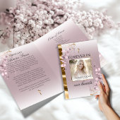 フローラセレニティ葬儀プログラムカード プログラム