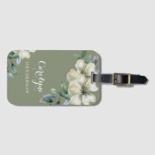 フローラセージ緑 ラゲッジタグ (正面横)