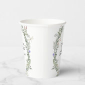 フローラソフトグリーン緑豊男女兼用かな赤ちゃん 紙コップ (右)