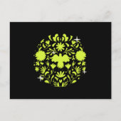 フローラソフトボール球投手捕手贈 ポストカード (正面)