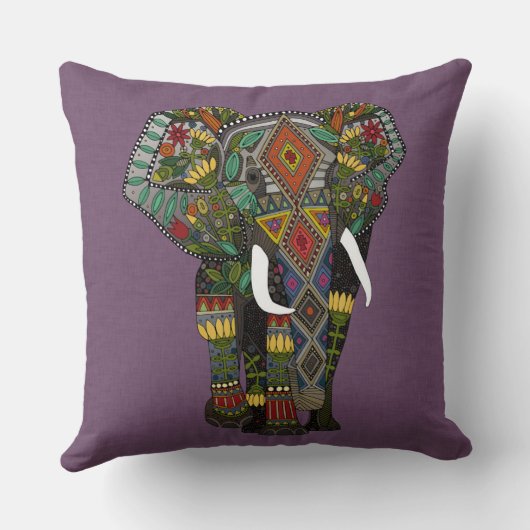 フローラゾウ クッション (裏面)