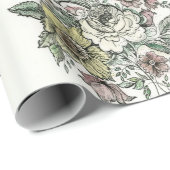 フローラゾンデザインオン包装紙 ラッピングペーパー (ロールコーナー)